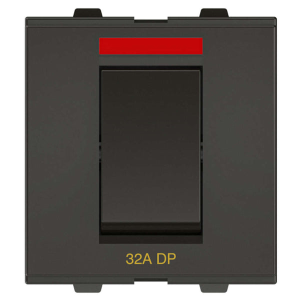 Buy GM FourFive 32A Double Pole Switch With LED Indicator 2 Module AA 2