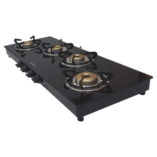 Buy Faber Jumbo XL AI Glass Top Gas Stove 4 Brass Burner Online at Bestomart
