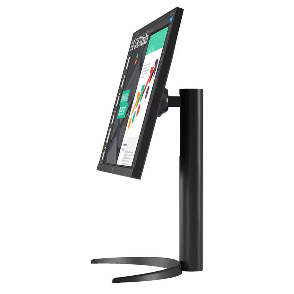 LG QHD Ergo IPS Monitor With USB Type-C 27(68.58cm) Black 27QN850