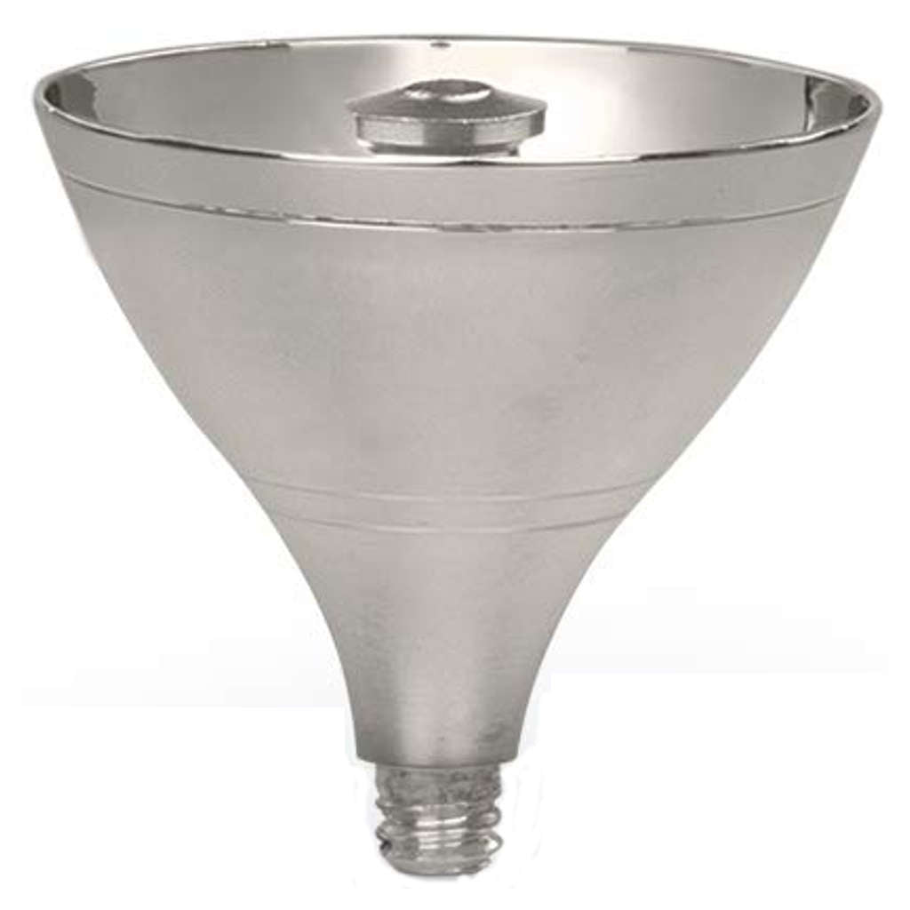 Borosil Nickel Akhand Diya With Glass Chimney Small HDTRAKDN056