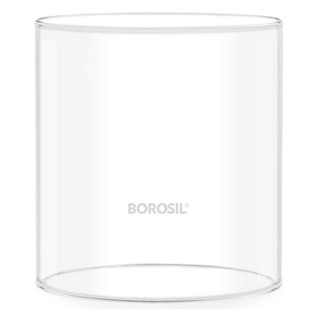 Borosil Nickel Akhand Diya With Glass Chimney Small HDTRAKDN056