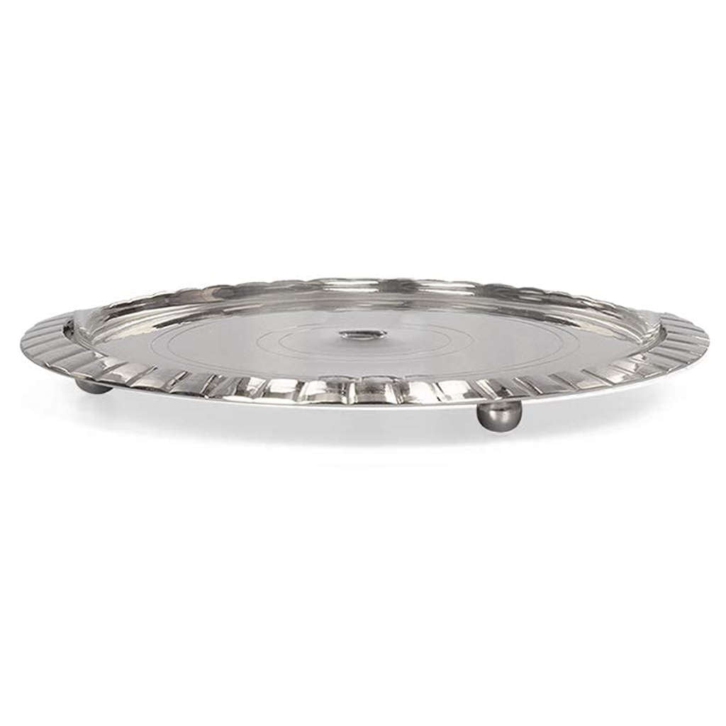 Borosil Nickel Akhand Diya With Glass Chimney Large HDTRAKDN350