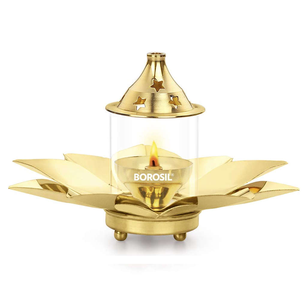 Borosil Kamal Akhand Diya Small HDTRLTDB056