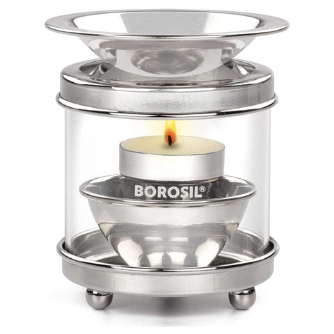 Borosil Nickel Diffuser Akhand Diya Medium HDTRDFNK100