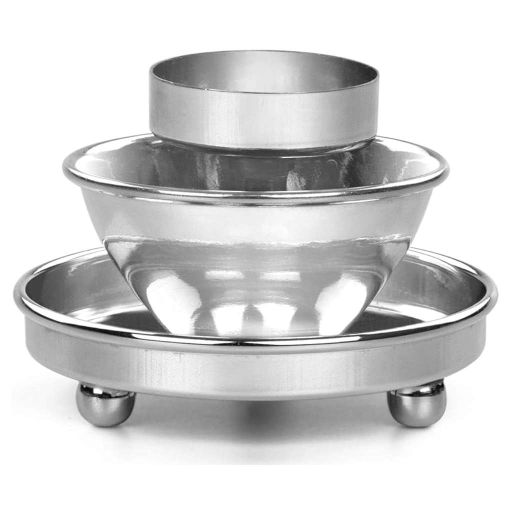 Borosil Nickel Diffuser Akhand Diya Medium HDTRDFNK100