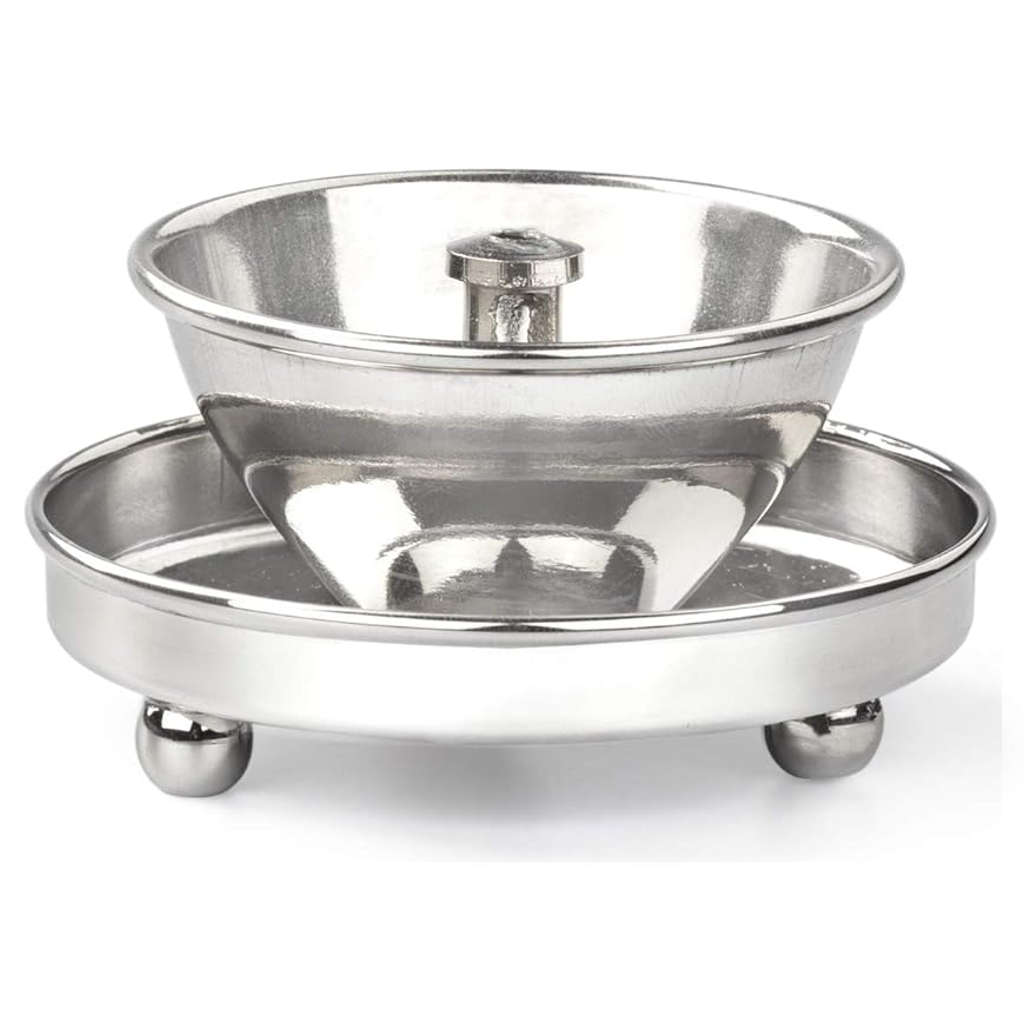 Borosil Nickel Diffuser Akhand Diya Medium HDTRDFNK100