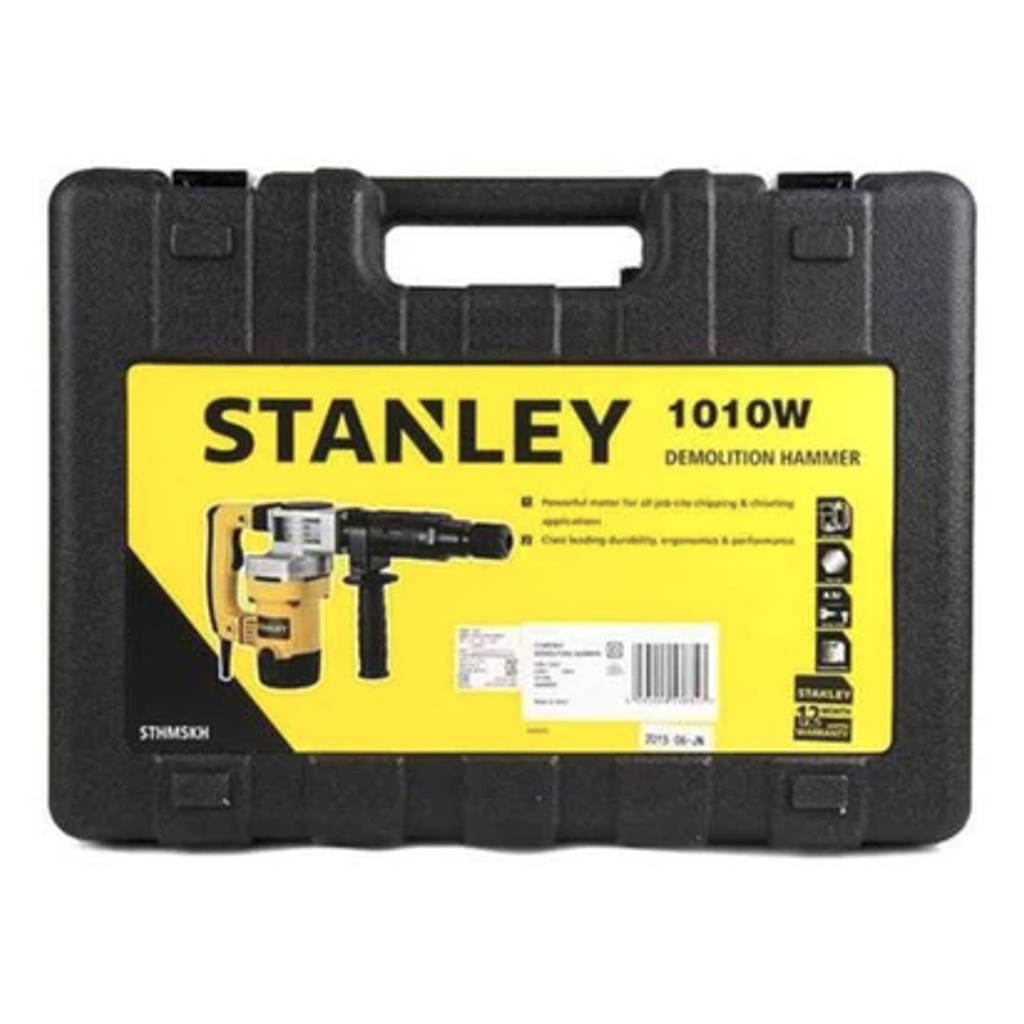 Stanley 5Kg Hex Chipping Hammer STHM5KH (1010 W, 6.3 kg, 2900 bpm)