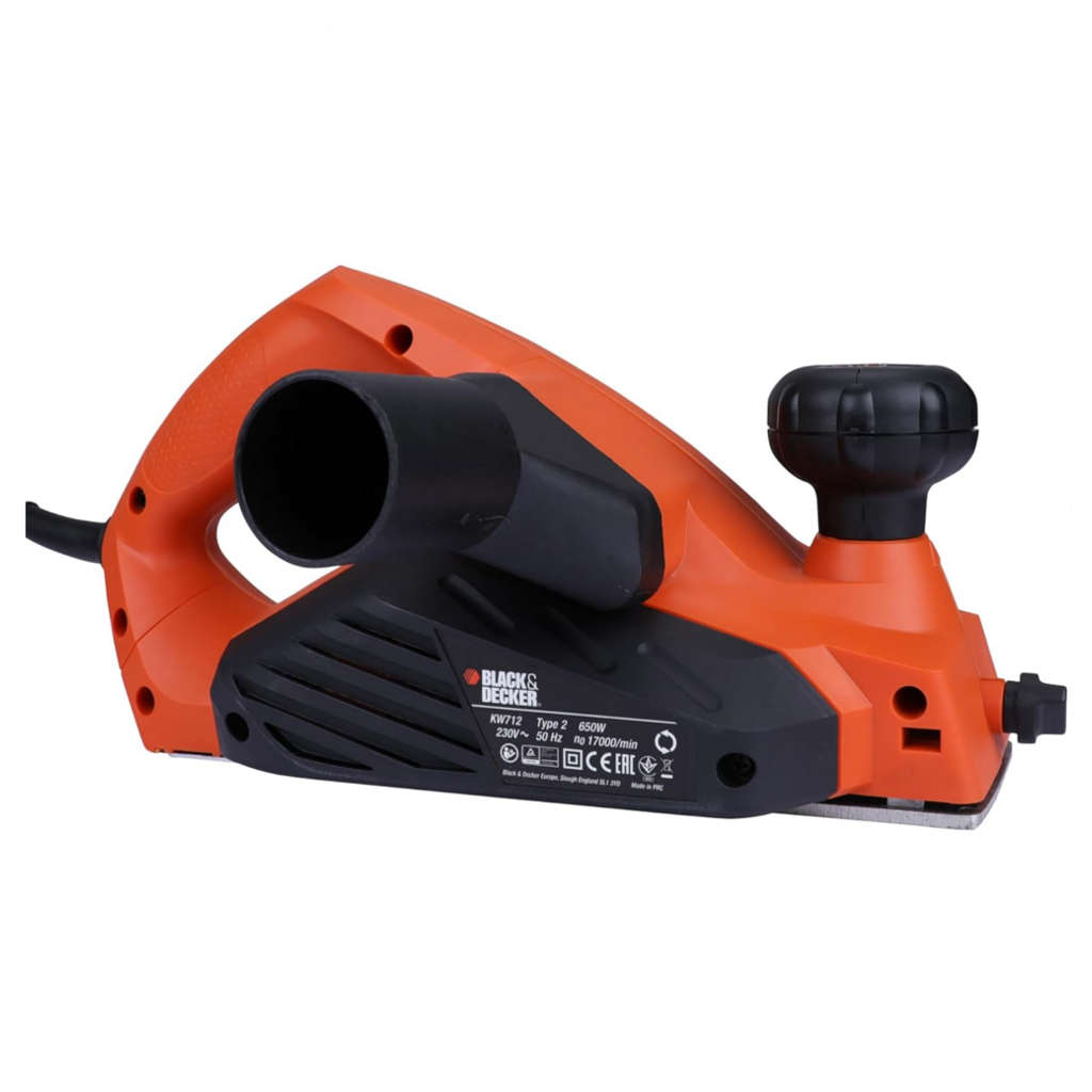 Black & Decker Rebating Planer KW712 (650 W, 17000 rpm)