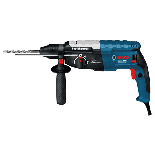 Bosch Rotary Hammer with SDS-plus GBH 2-28 DV (820 W, 2.9 Kg, 0 – 1300 rpm)