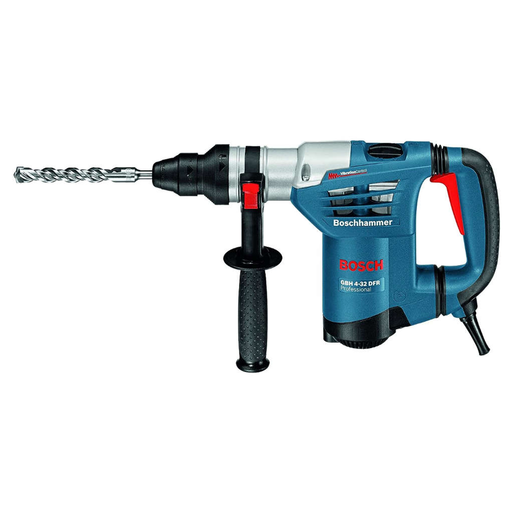 Bosch Rotary Hammer with SDS-plus GBH 4-32 DFR (900 W, 4.7 Kg, 0 – 760 rpm)