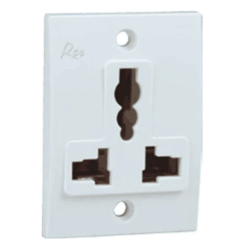 Havells Reo Universal Socket 6/13A  W/O Shutter – AHEKUXW132