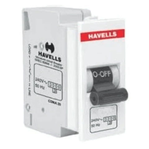 Havells Modular Oro 25A SP Mini MCB 'C' Series 3 KA DHONCSPA025