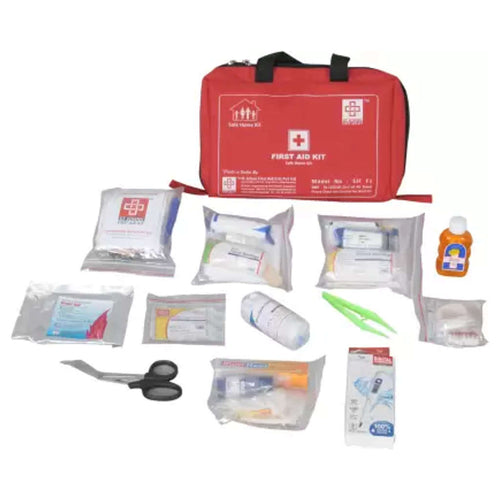 St.John's Family First Aid Kit Large - Nylon 6 Pocket Bag -121 Components SJF F1