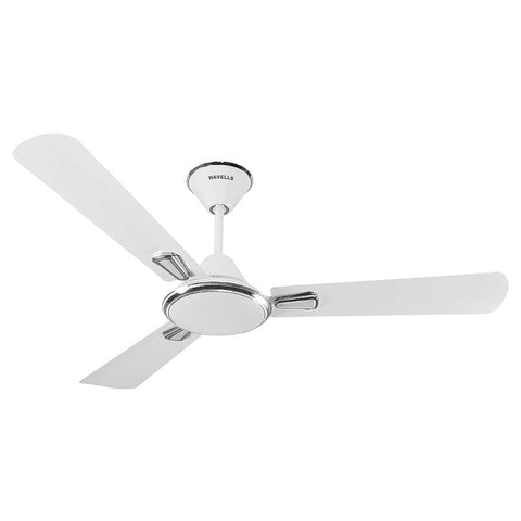 Havells Ceiling Fan 1200 mm Pearl White & Silver – Festiva