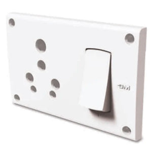 GM G-ERA ERION 3 in 1 Universal Switch & Socket Combined – GM8650
