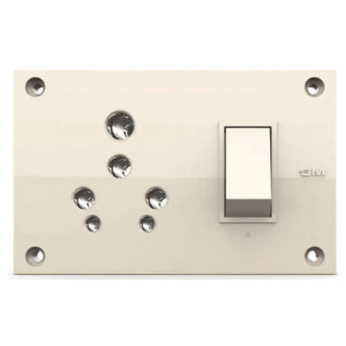 GM G-ERA CERA 3 in 1 Universal Switch & Socket Combined – GM8750