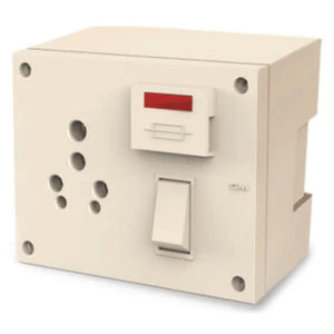 GM G-ERA CERA 5 in 1 Universal Switch & Socket Combined with Indicator – GM8752
