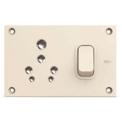 GM G-ERA CIVIA 3 in 1 Universal Switch & Socket Combined – GM8850