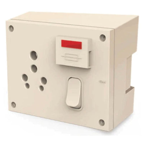 GM G-ERA CIVIA 5 in 1 Universal Switch & Socket Combined with Indicator – GM8852