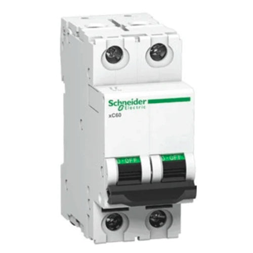 Schneider 25 A Two Pole D-Curve MCB xC60 -  A9N2P25D