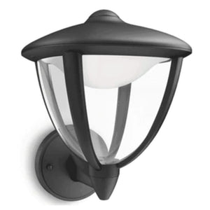 Philips myGarden Robin Black LED Wall light 15470/30/16