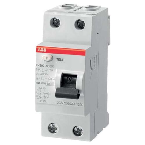 ABB RCCB  Two Pole  FH202