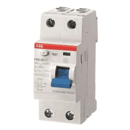 ABB RCCB 25-63A Two Pole F200 Series