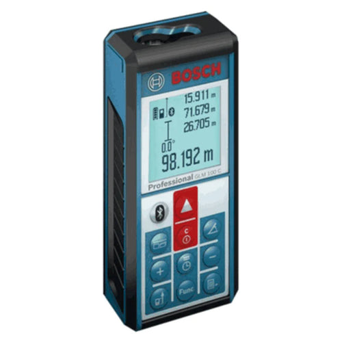Bosch GLM 100 C 330 Feet Laser Measure With Bluetooth Wireless Technology