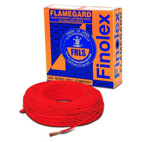 Finolex 1 Sq.mm 90 Meter Flame Retardant Low Smoke PVC Insulated Cable