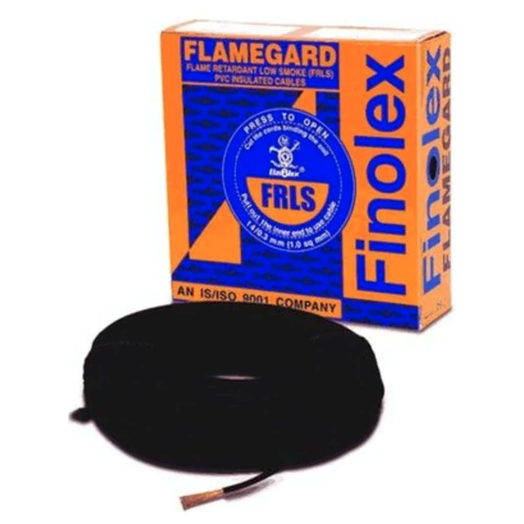 Finolex 1 Sq.mm 90 Meter Flame Retardant Low Smoke PVC Insulated Cable