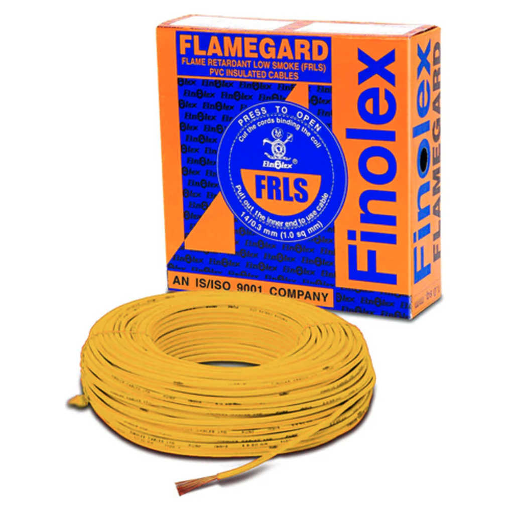 Finolex 1 Sq.mm 90 Meter Flame Retardant Low Smoke PVC Insulated Cable