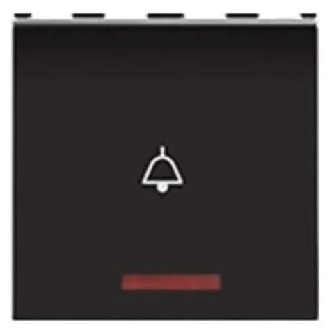 Anchor Roma Bell Push Switch With Indicator 10A 240V 2Module 66233B