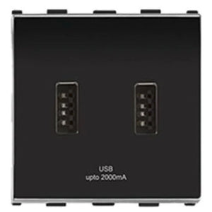 Anchor Roma USB Charger Dual Port 21A 5V 2Module 66710B