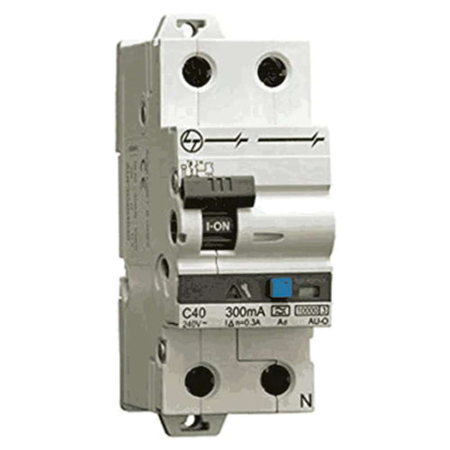 L&T [ Lauritz Knudsen ] Residual Current Breaker With Overcurrent Protection AC Type Double Pole 16A 2Module