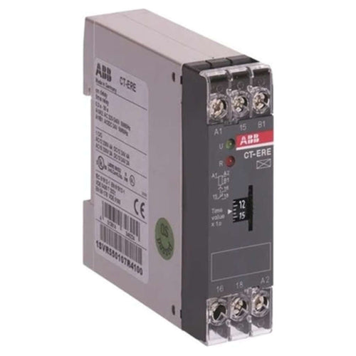 ABB Electronic ON Delay Timer 1 c/o 2 LED CT-ERE
