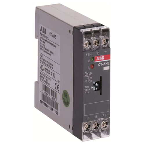 ABB Electronic ON Delay Timer 1 c/o 2 LED CT-AHE