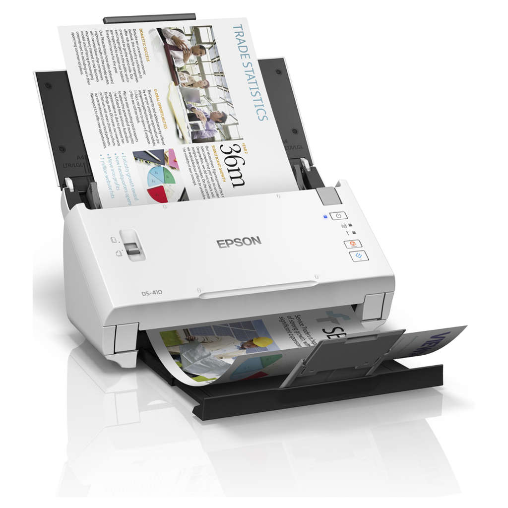 Epson Work Force A4 Duplex Sheet-fed Document Scanner DS-410