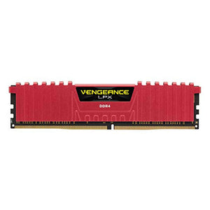 Corsair VENGEANCE Red LPX 8GB RAM 2400MHz C14 Memory Kit DDR4