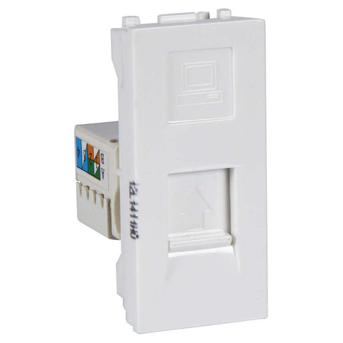 Havells Oro RJ-45 Jack With Cat 6 5W 240V AHOKJWG451