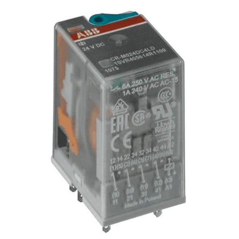ABB 4 c/o Pluggable Interface Relay CR-M Range Without LED