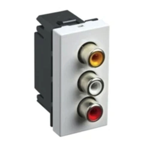 Legrand Myrius 3 X Female RCA 1 M 6730 57