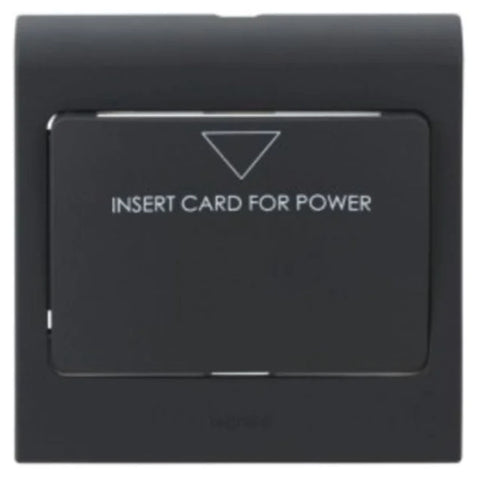 Legrand Myrius key Card switch with monobloc with plate 2 M 15 A  6731 37