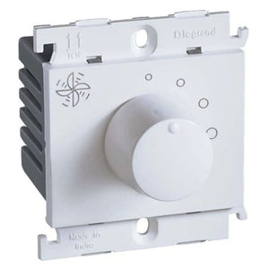 Legrand Mylinc Fan Regulator Humfree 0-4 Steps 100 W 2 Module  6755 30