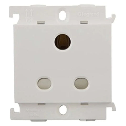 Legrand Mylinc 6 A 2/3 Pin Combine 2 Module 6755 50