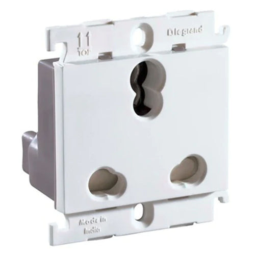 Legrand Mylinc  6/16 A 3 Pin Combine 2 Module 6755 55