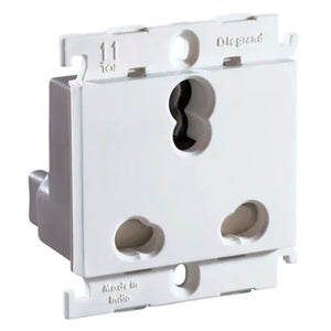 Legrand Mylinc  6/16 A 3 Pin Combine 2 Module 6755 55
