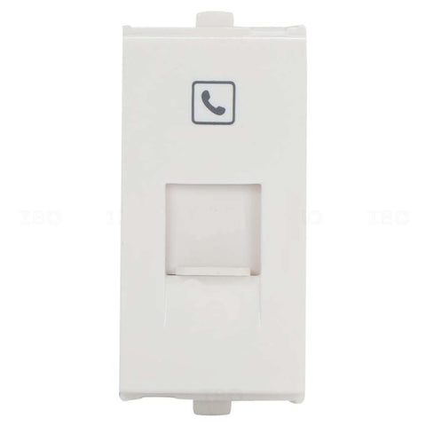 Anchor Penta RJ11 Tel Jack With Shutter 1Module 65610