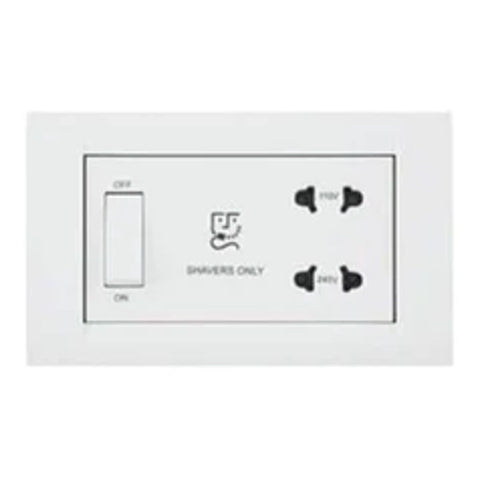 Anchor Penta Shaver Socket With GINA Plate 20A 240V 65707-C