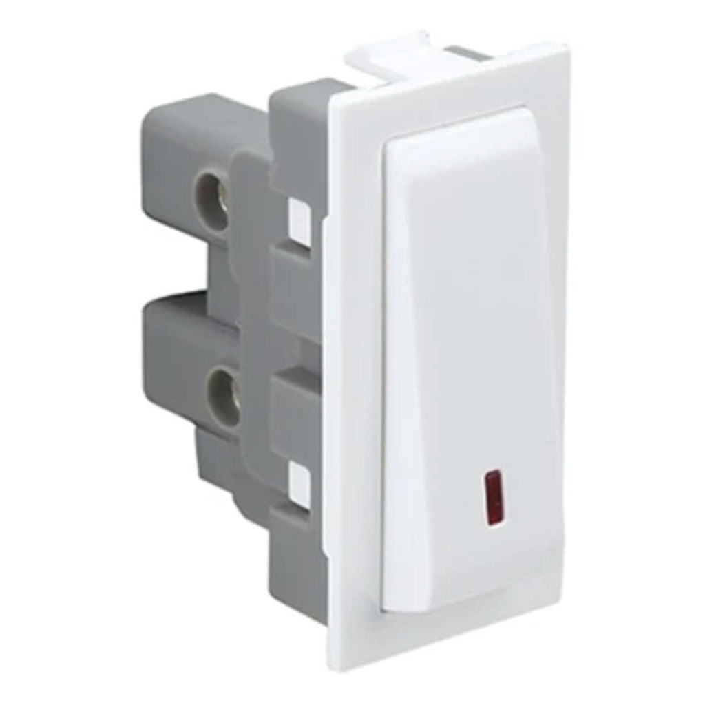 Legrand Britzy 25A SP switch With Indicator 1 Module 1 Way 6734 24