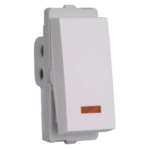 Schneider Livia switch with Indicator lamp 10AX 1Way P1081